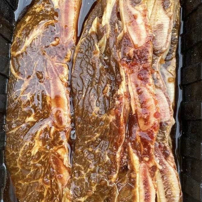 2Lb Kalbi (韩式秘制牛仔骨, 已经腌制)