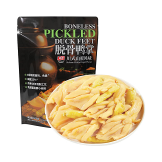 有友 脱骨鸭掌 600g  山椒味