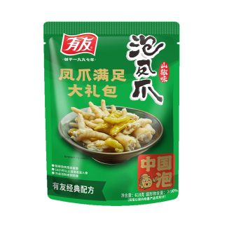 有友泡凤爪山椒味大礼包618克